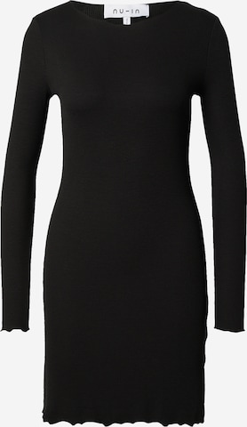 NU-IN فستان بلون أسود: الأمام