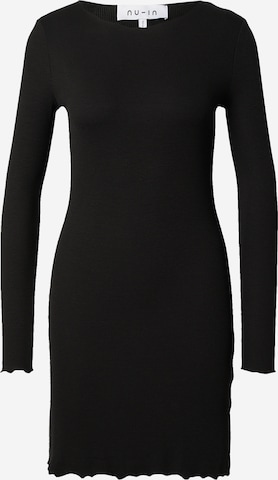 NU-IN Kleid in Schwarz: Vorderseite