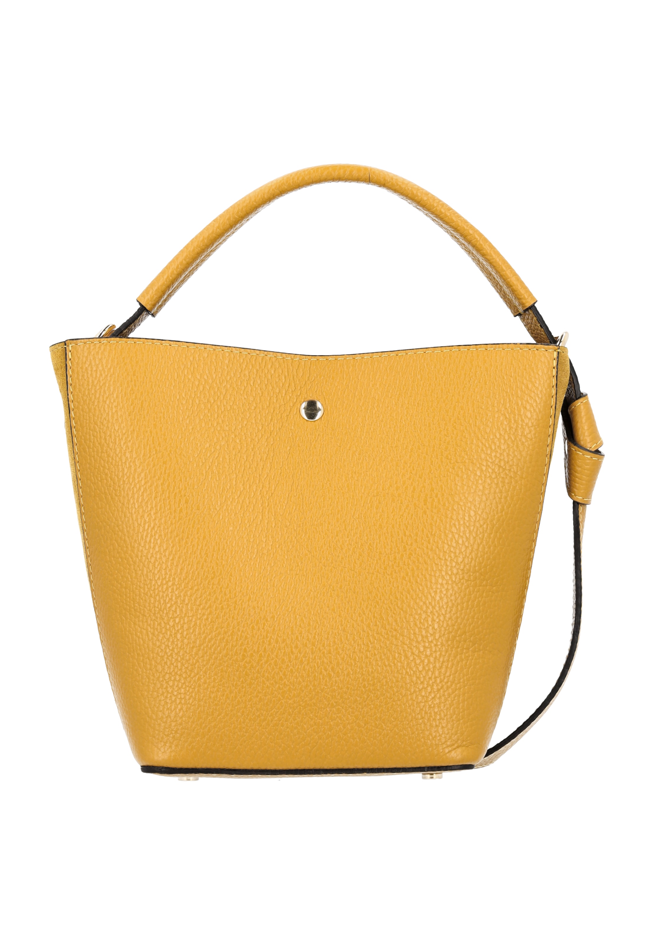 faina Handbag in Yellow: front