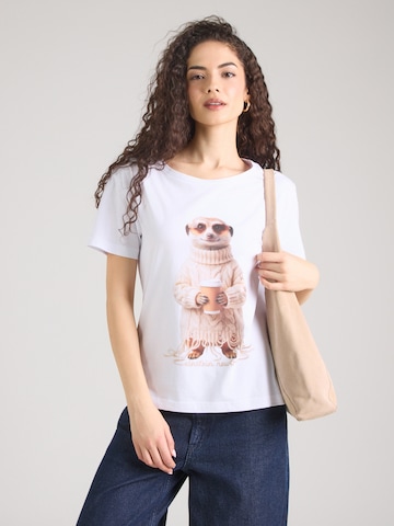 T-shirt EINSTEIN & NEWTON en blanc : devant