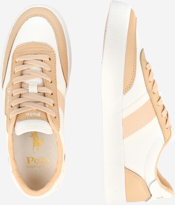 Sneaker bassa 'COURT' di Polo Ralph Lauren in beige