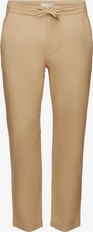 Loosefit Pantalon ESPRIT en beige : devant