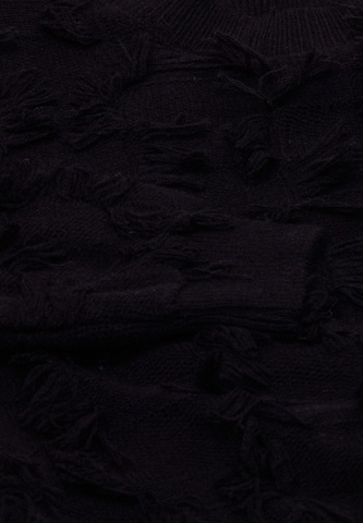 juoda swirly Megztinis