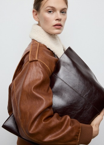 MANGO Shopper 'Oliver' in Braun