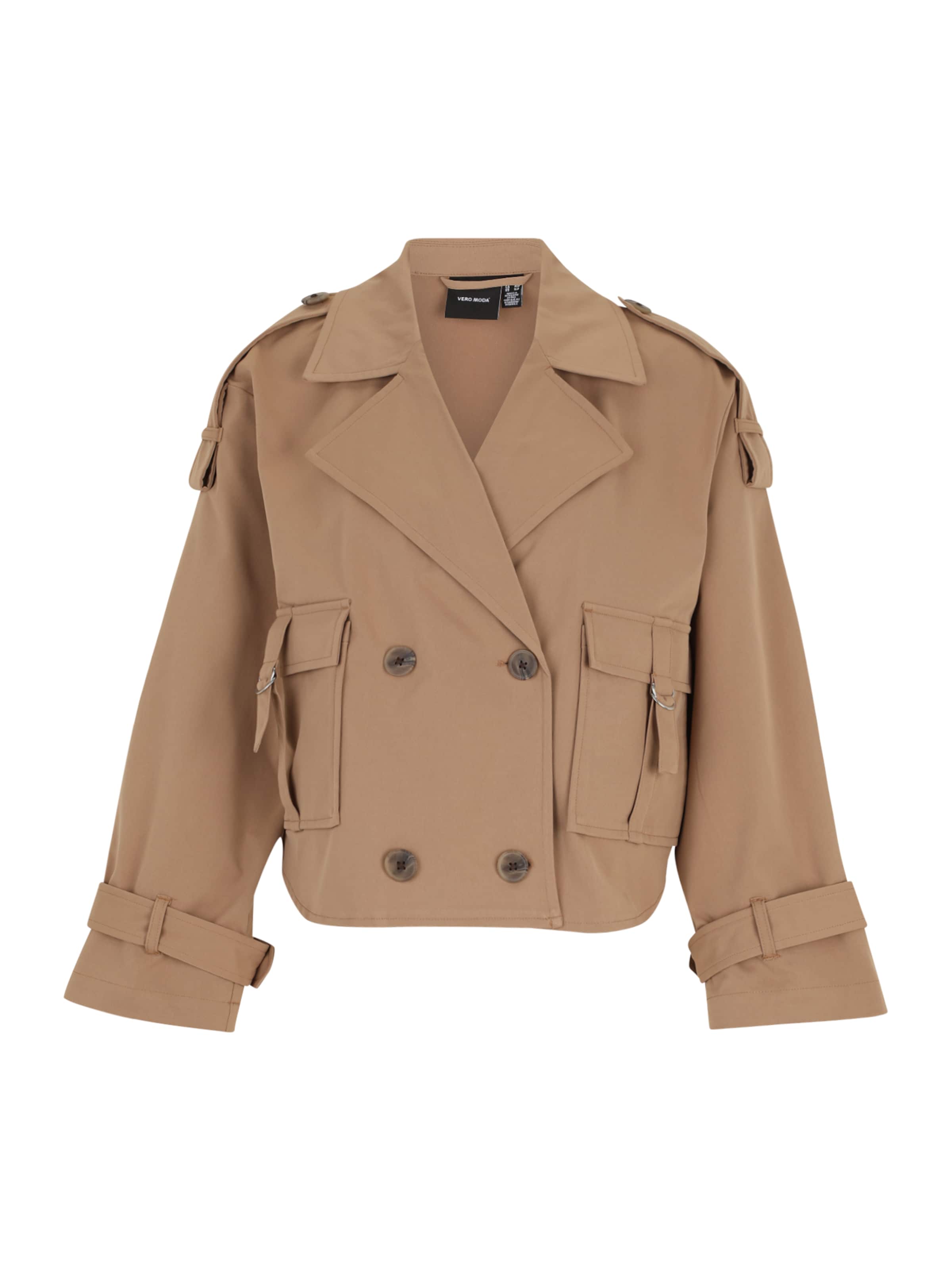 Geacă de primăvară-toamnă de la Vero Moda Petite pe maro: față