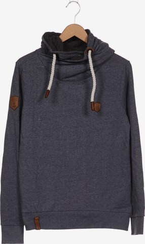 naketano Sweatshirt & Zip-Up Hoodie in M in Blue: front