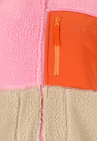SLOPE Fleece Jacket 'Katau' in Pink