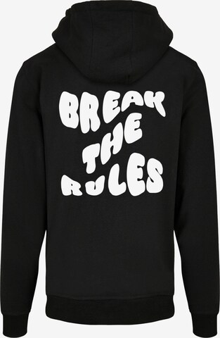Merchcode Sweatshirt ' Break The Rules' in Schwarz