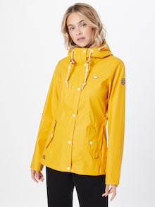 Žlutá nepromokavá bunda značky Ragwear