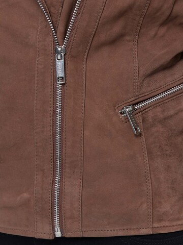 Tazzio Between-Season Jacket 'F500' in Brown