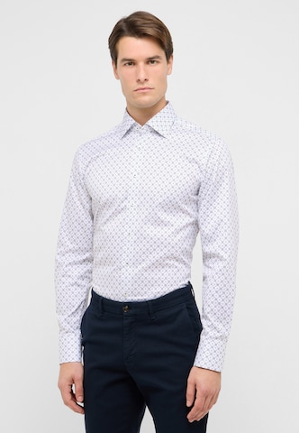 ETERNA Slim fit Business shirt in Beige: front