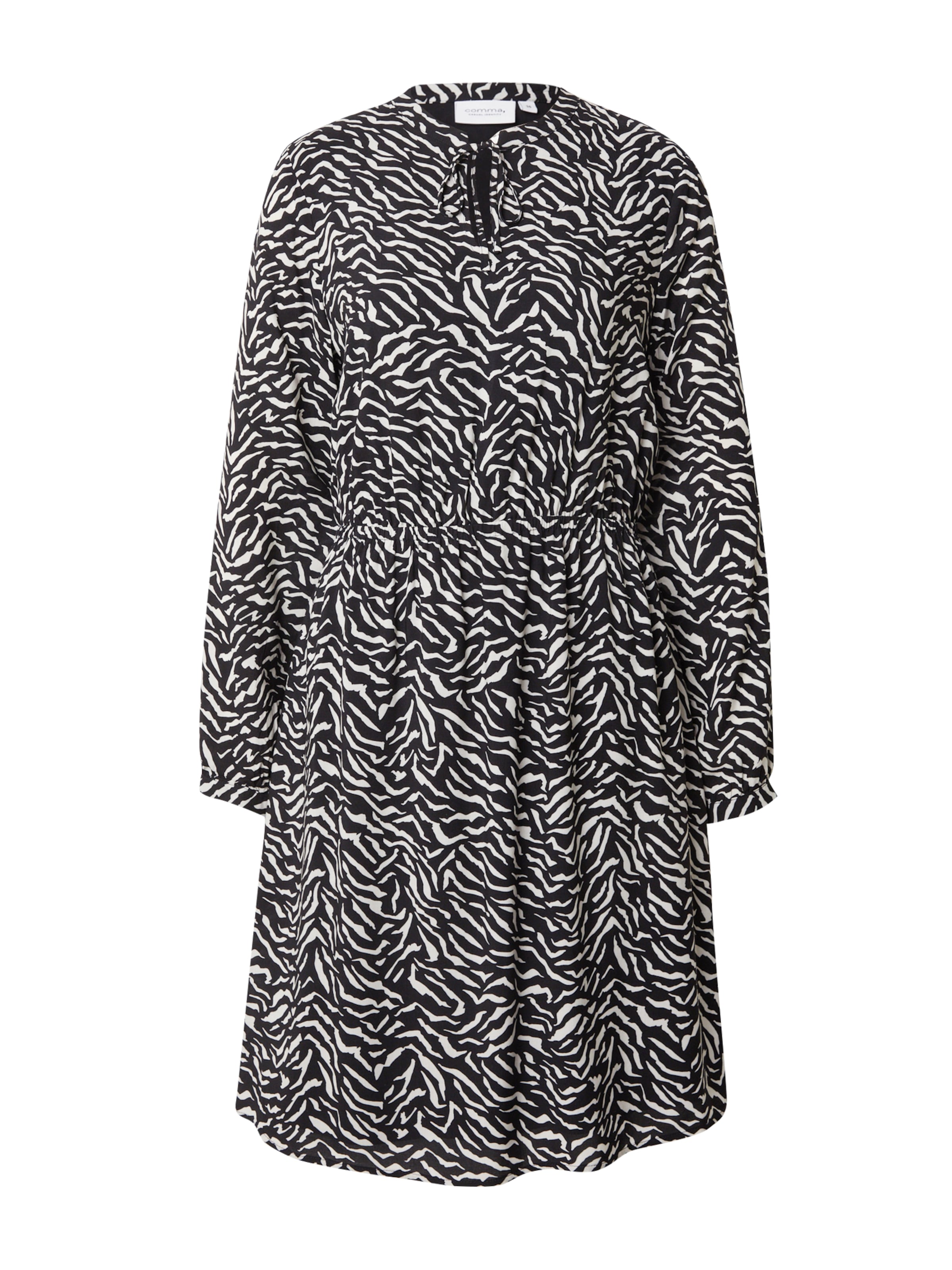 comma casual identity Kleid in Grau: Vorderseite