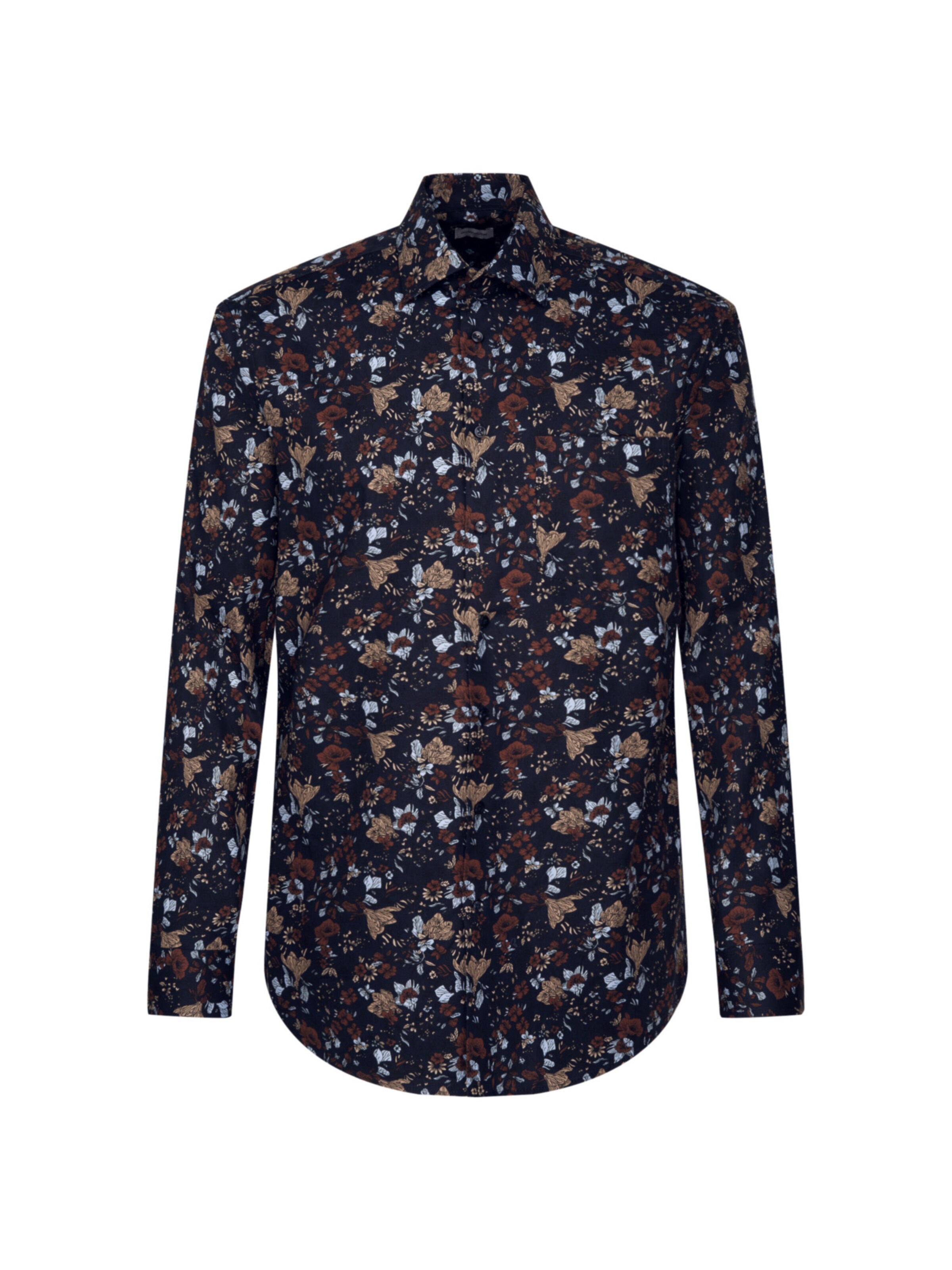 SEIDENSTICKER Regular Fit Skjorte i brun: forside