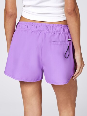 CHIEMSEE Regular Board Shorts in Purple