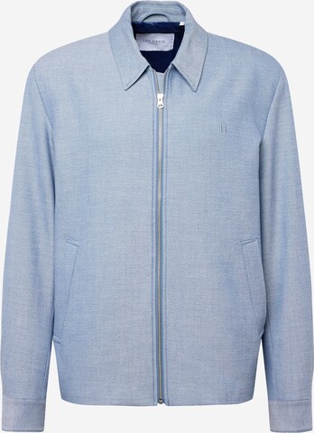 Les Deux Between-Season Jacket 'Como Coach' in Blue: front