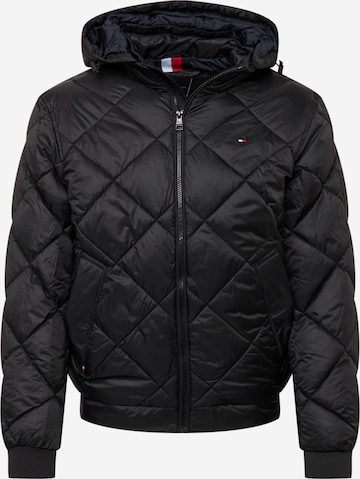 Veste mi-saison 'Diamond' TOMMY HILFIGER en noir : devant