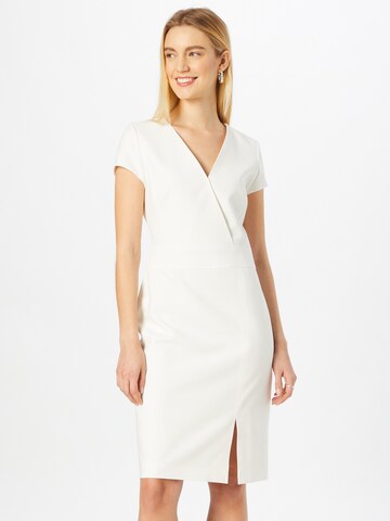 HUGO Red Dress 'Kestini' in White: front