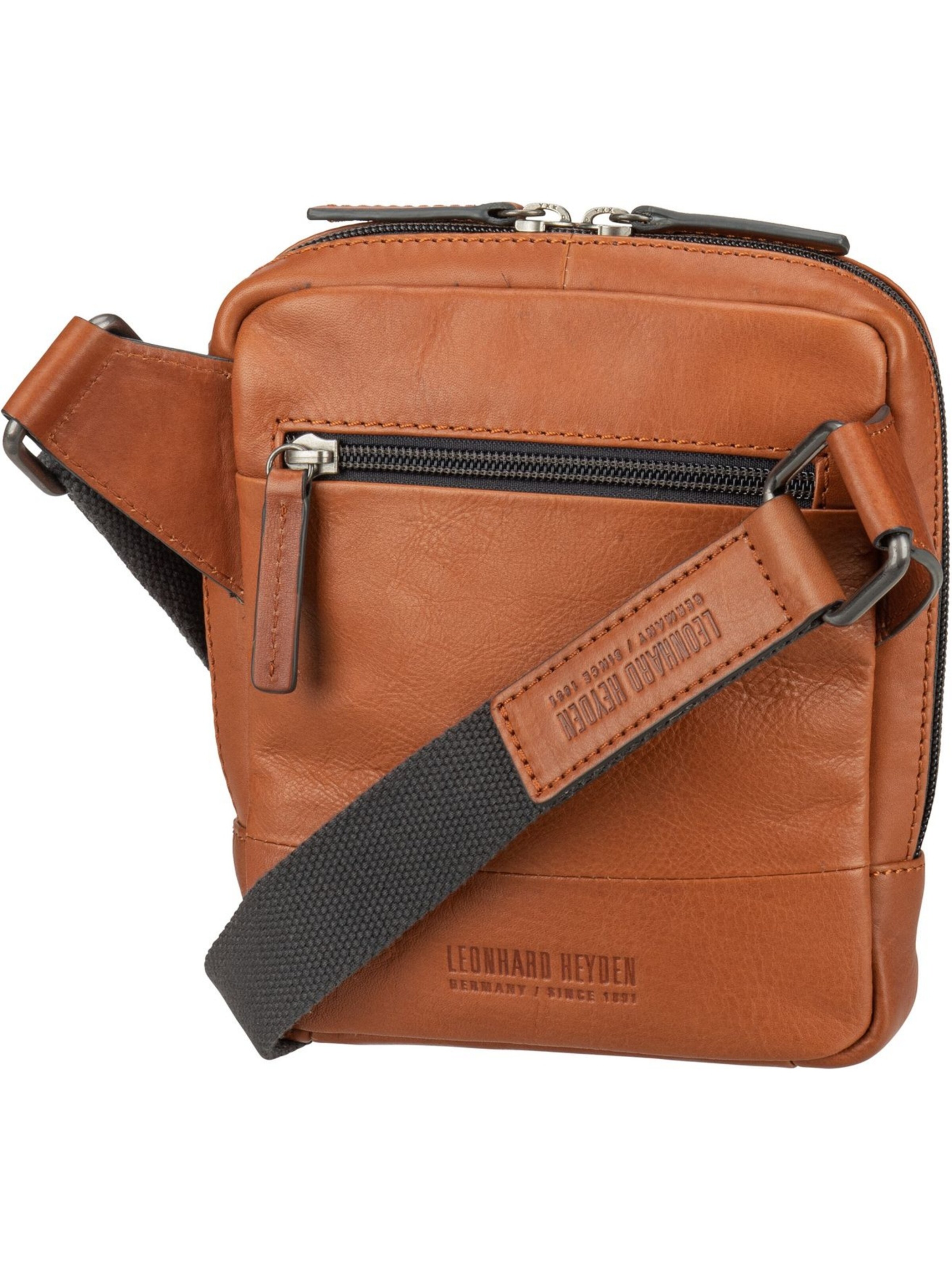 LEONHARD HEYDEN Crossbody bag 'Hamburg' in Brown