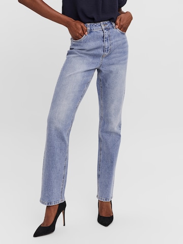 VERO MODA Regular Jeans 'Drew' i blå: framsida
