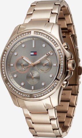 TOMMY HILFIGER Digital watch in Gold: front