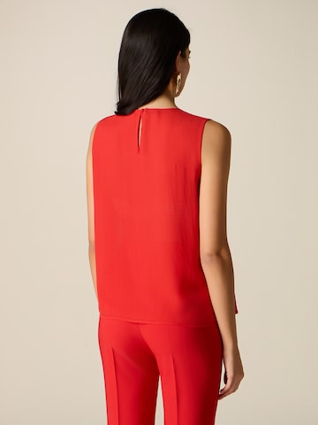 Camicia da donna di oltre in rosso
