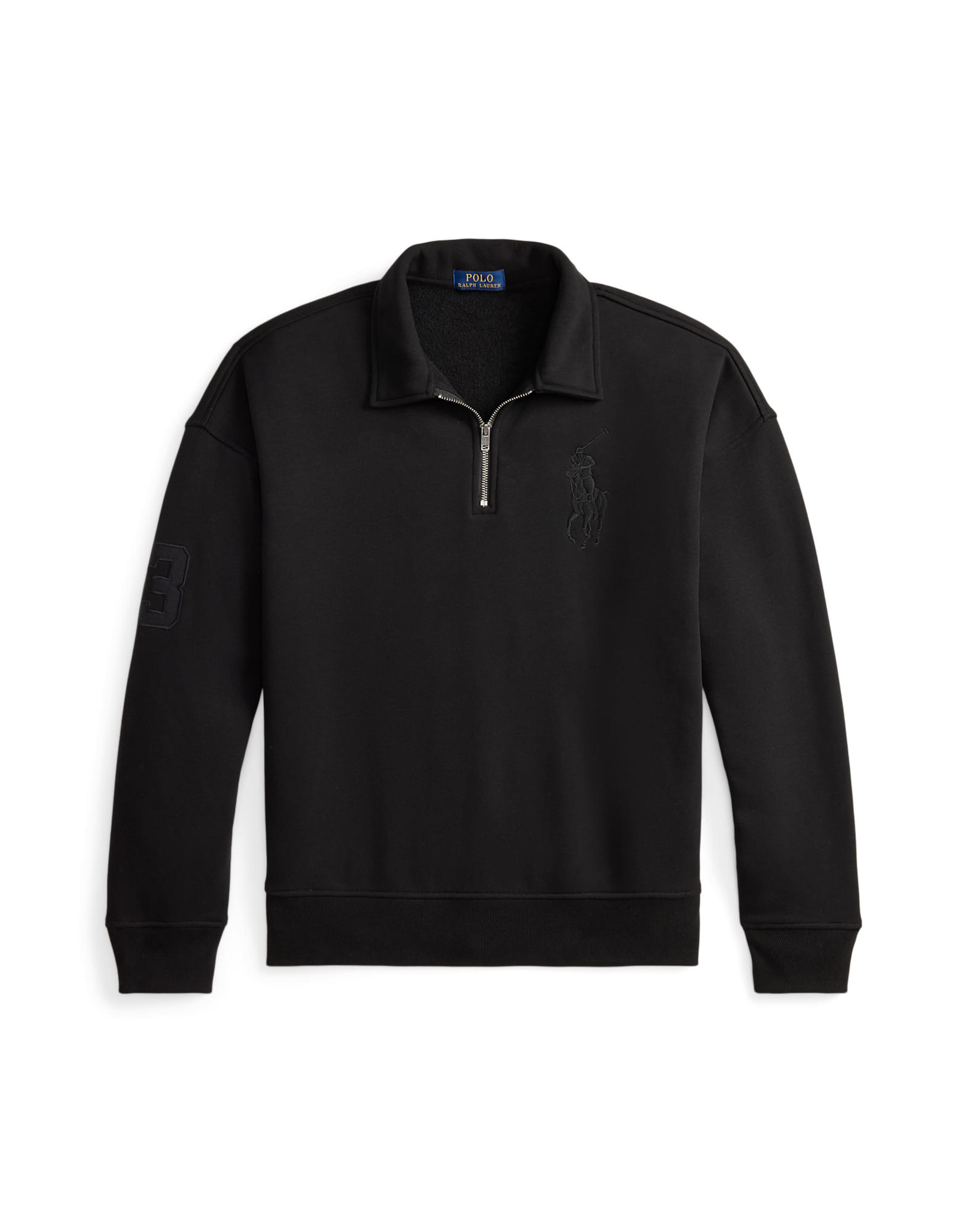 Felpa di Polo Ralph Lauren in nero: frontale