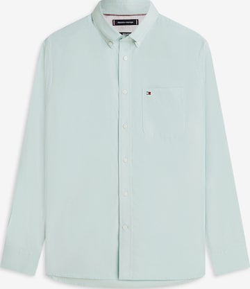Coupe regular Chemise TOMMY HILFIGER en vert : devant