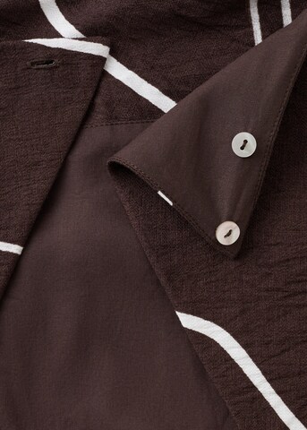 MANGO Šaty 'Daniela' - Hnedá