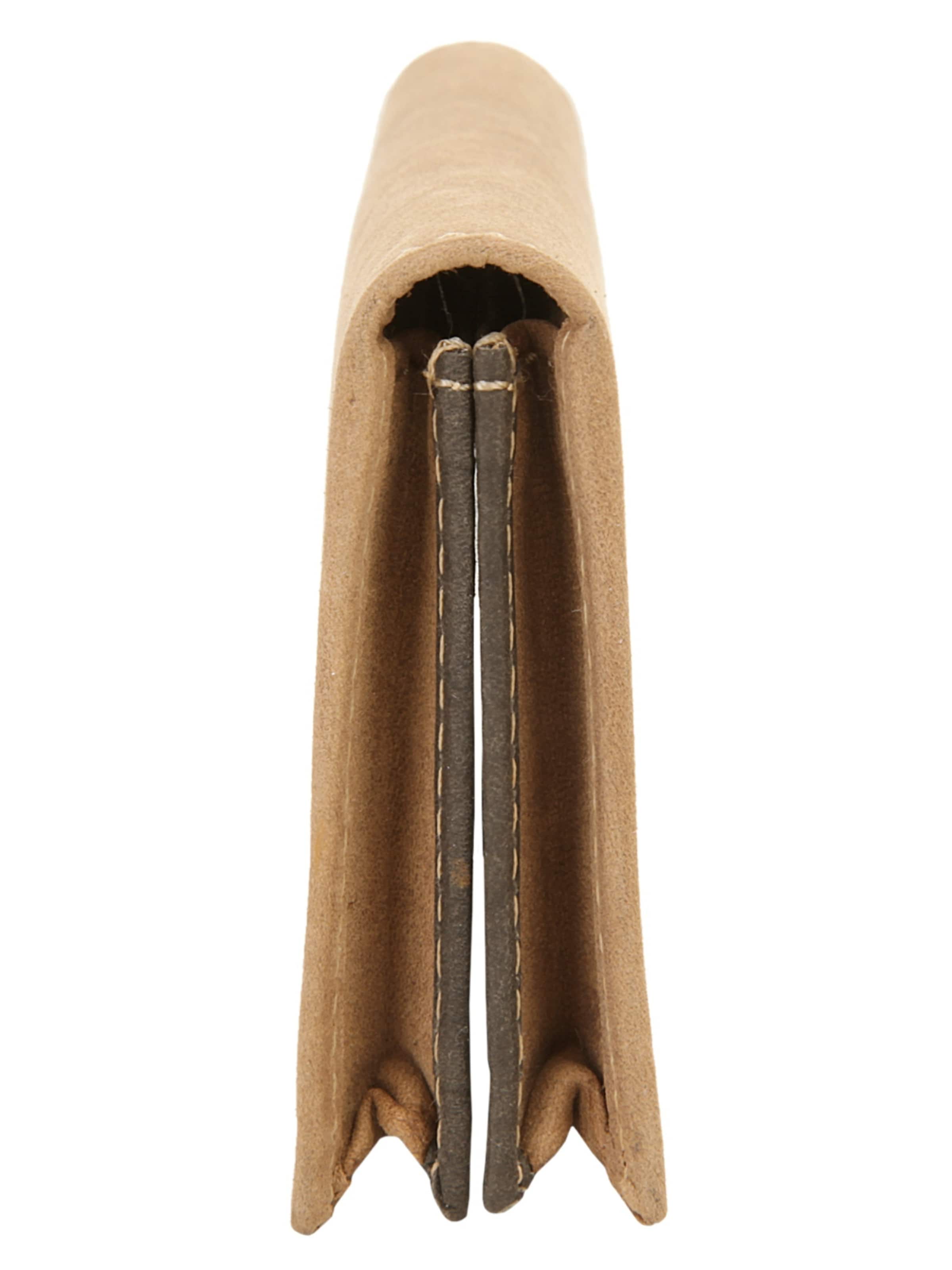 BODENSCHATZ Portemonnaie 'BICOLOUR'‌‌‌‌‌‌‌‌ in Braun