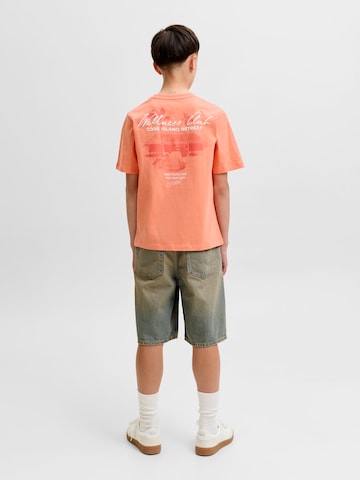 Jack & Jones Junior Póló 'JCOETERNA' - narancs