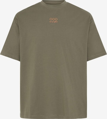 BLEND Shirt ' BHKyle Backprint ' in Green: front