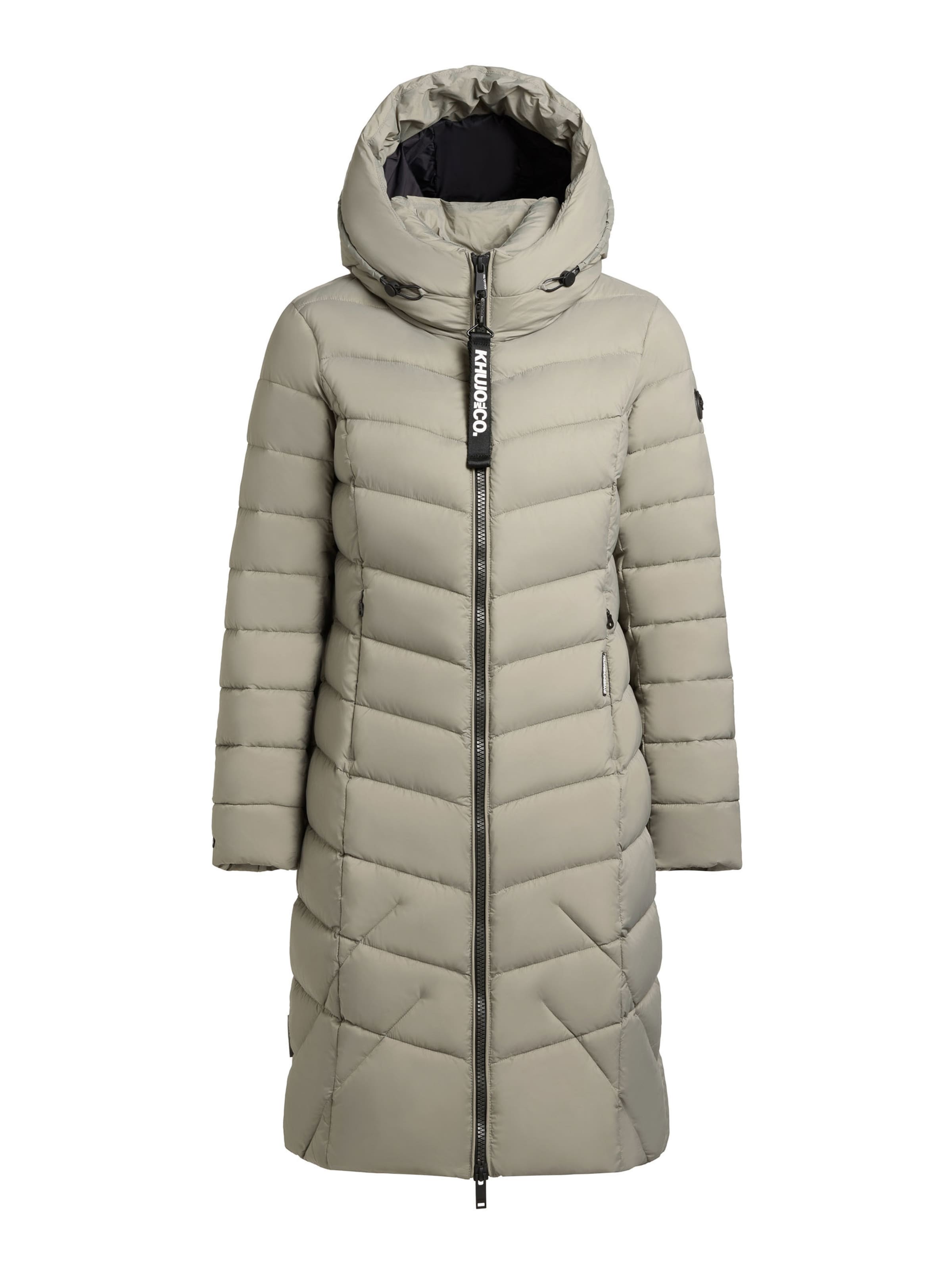 khujo Vinterkappa 'Odana4' i grå: framsida