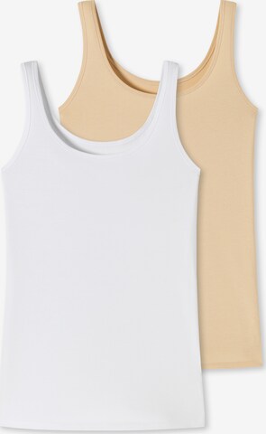 uncover by SCHIESSER Undershirt ' Uncover ' in Beige: front