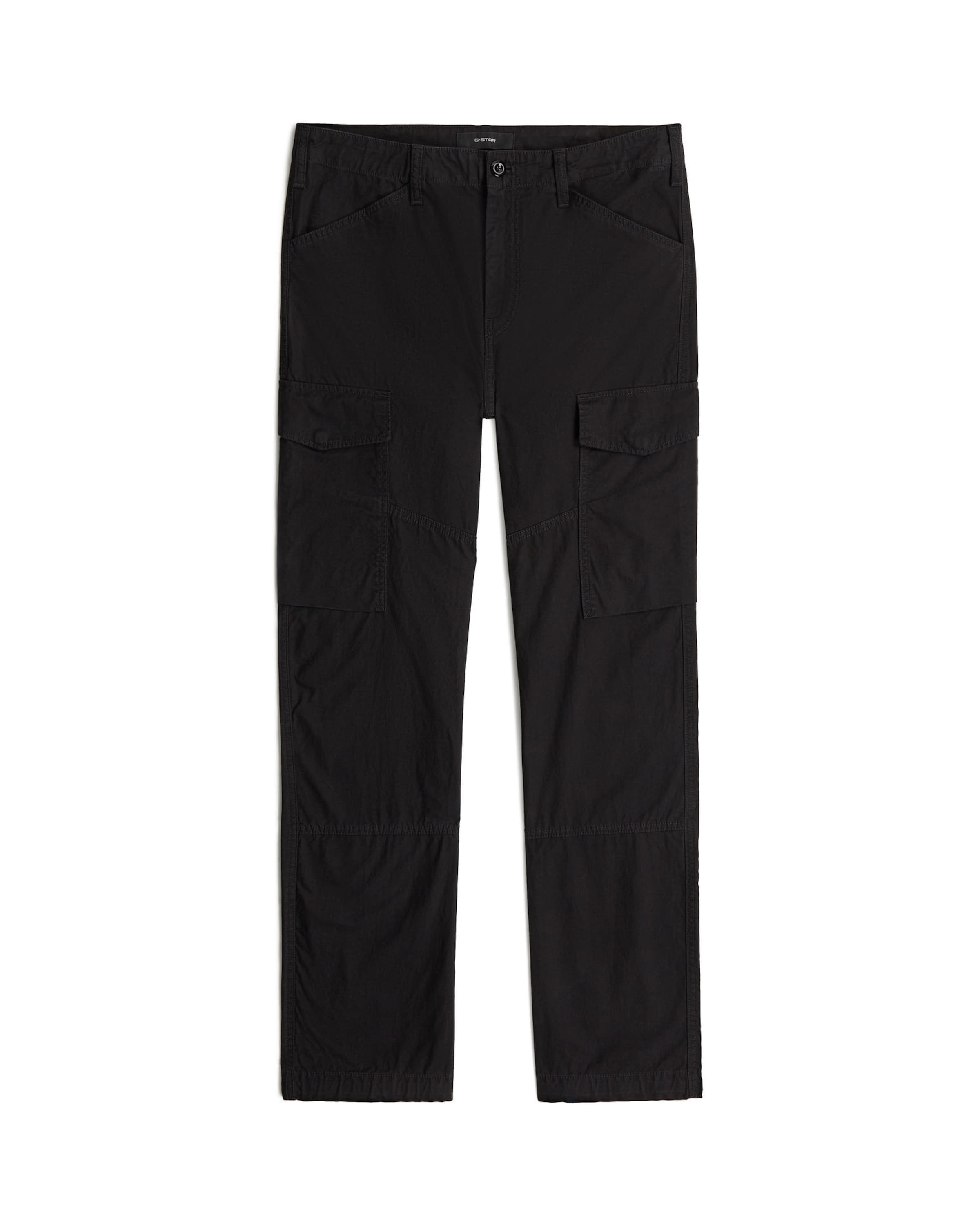 G-STAR O 5 pockets-Cargo pant 'Clean Regular ' in Schwarz: Vorderseite