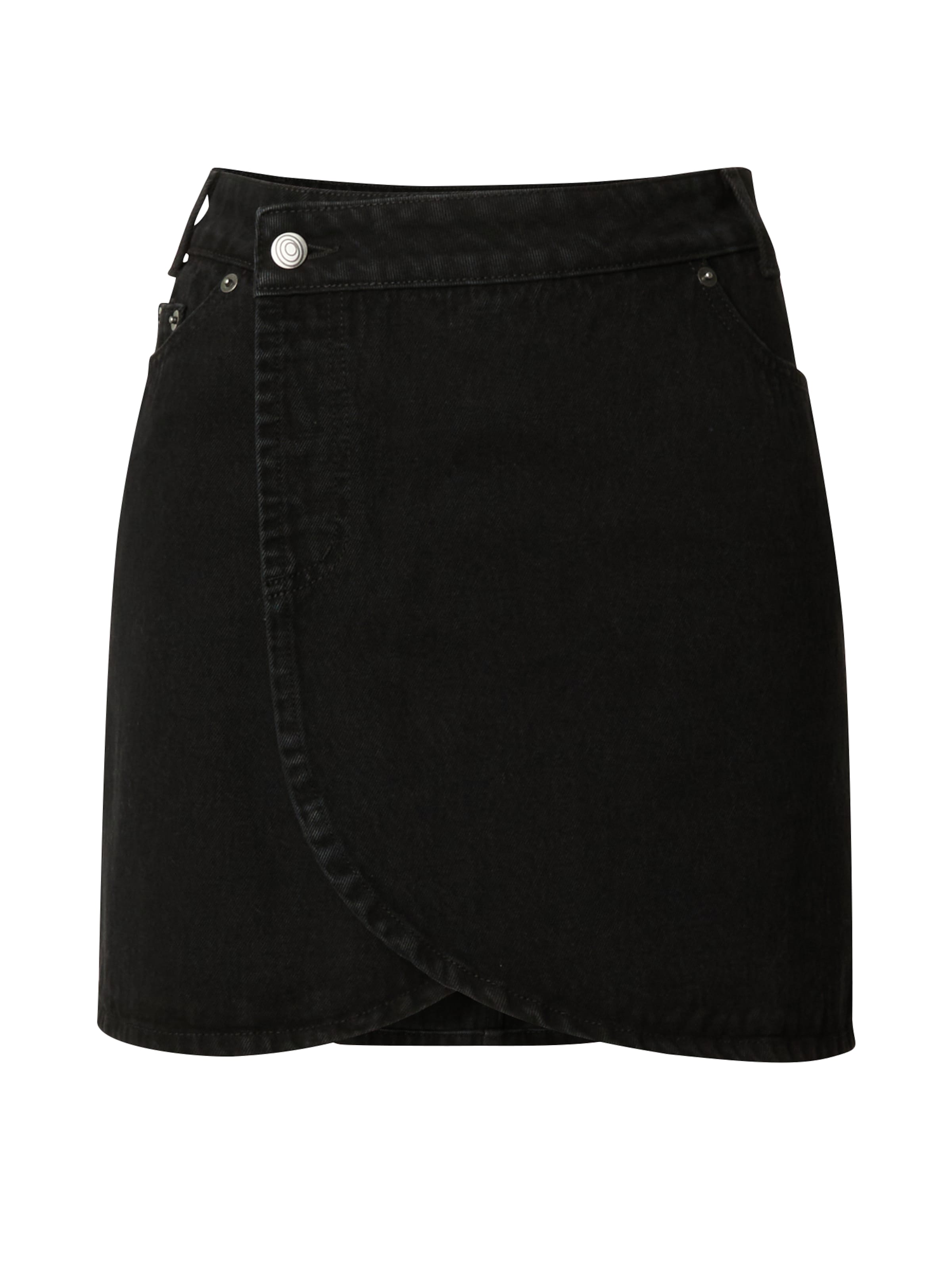 OUT OF ORBIT Svārki 'Nova', krāsa - melns džinsa, Preces skats