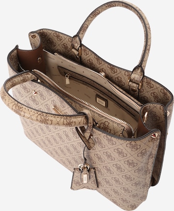 GUESS Handbag 'Meridian' in Brown