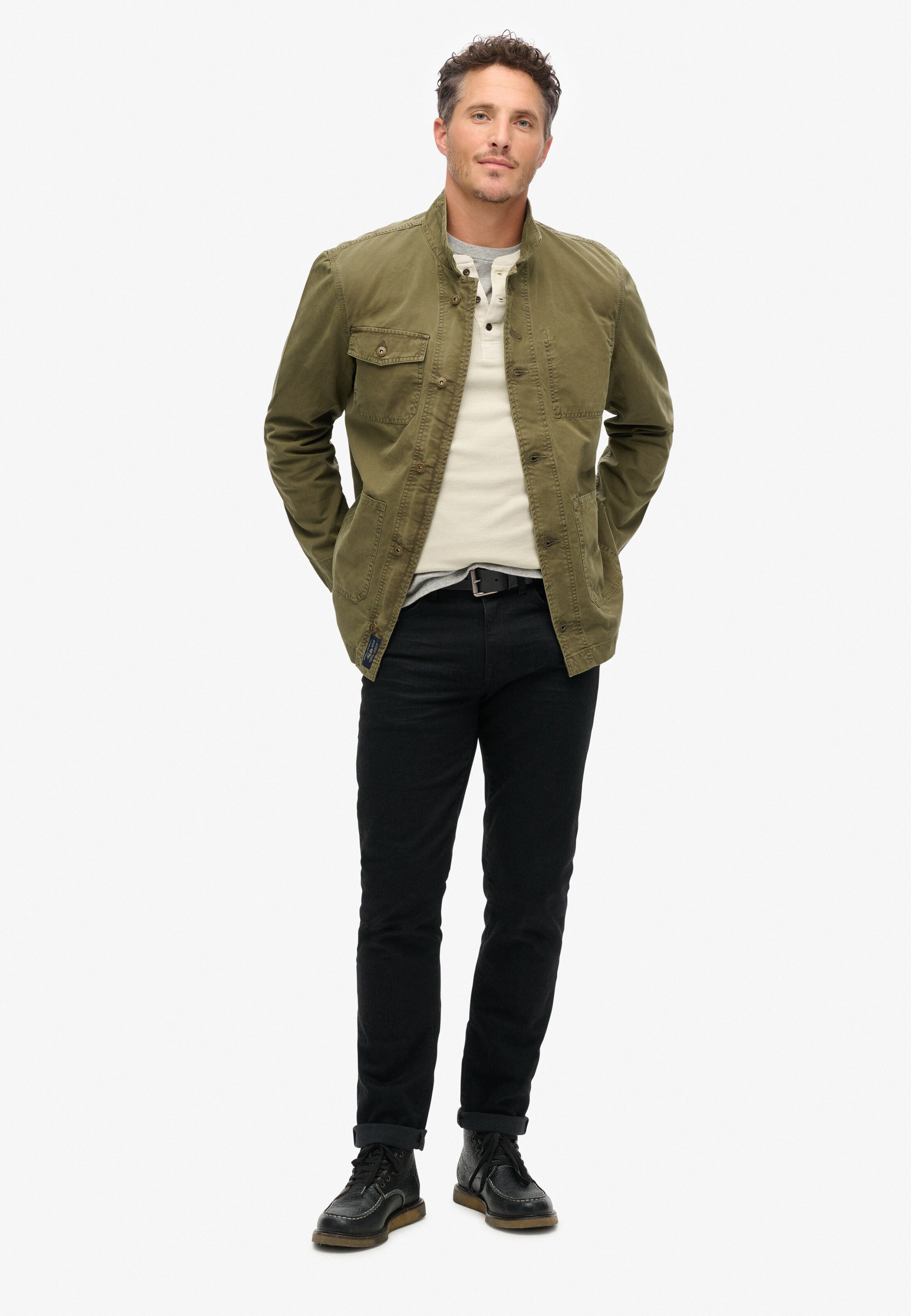 Superdry & Co Tussenjas in Groen