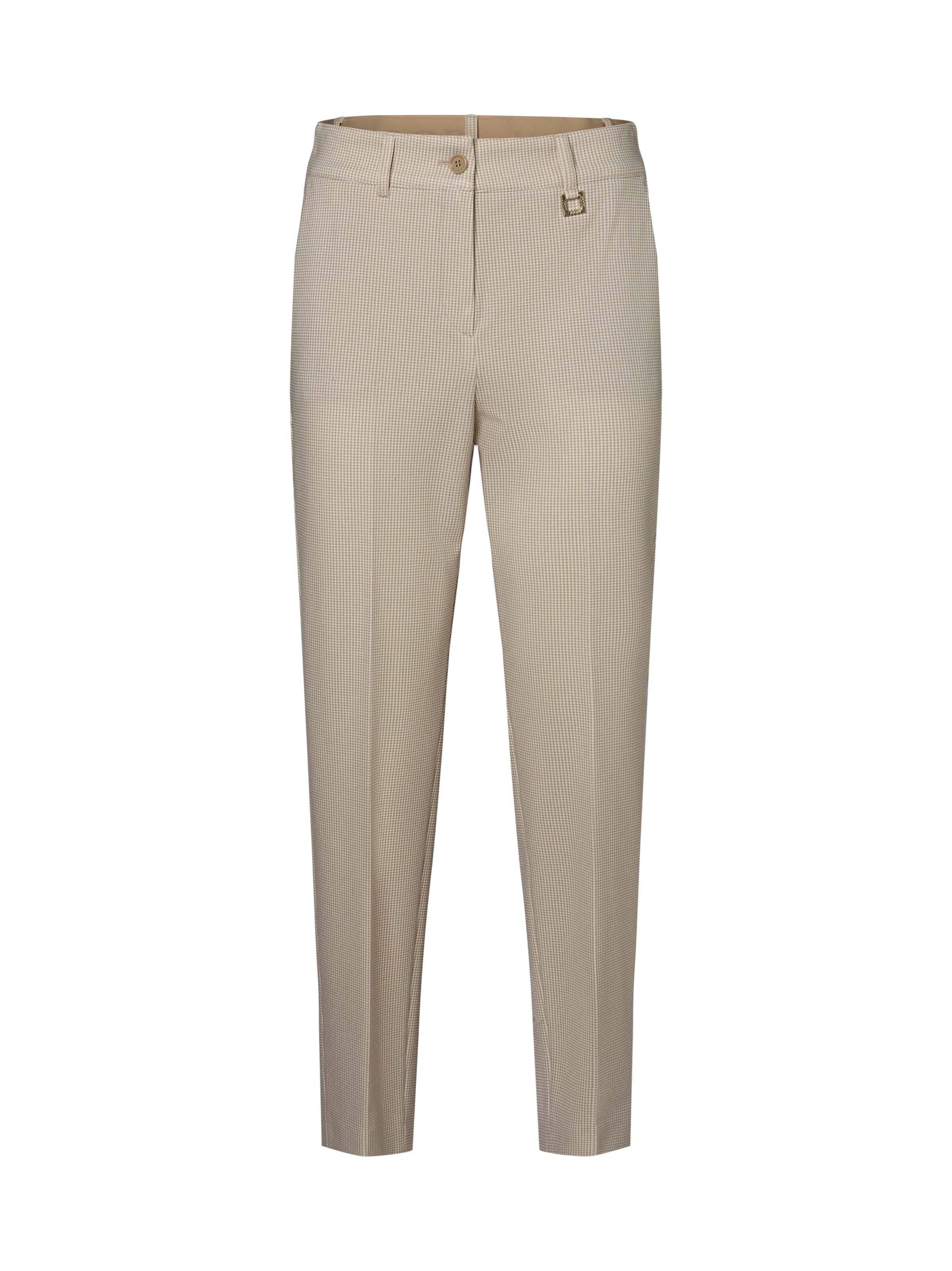 JOOP! Tapered Pleat-front trousers 'Petunia' in Beige: front