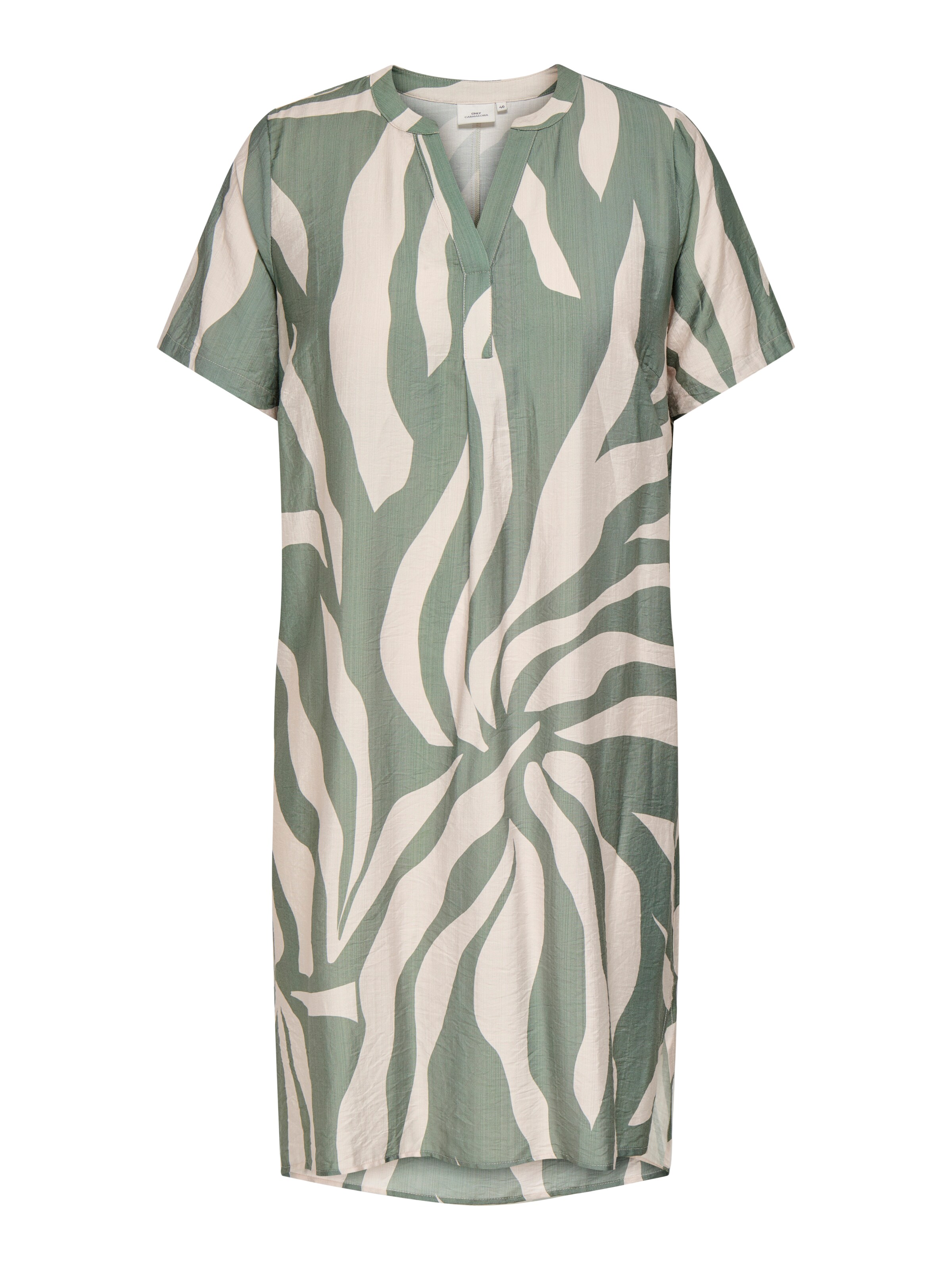 ONLY Carmakoma Kleid in Grün: Vorderseite