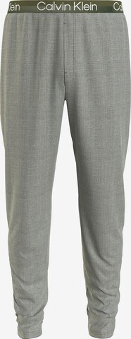 Calvin Klein Underwear Regular Pajama Pants 'Modern Structure' in Green: front