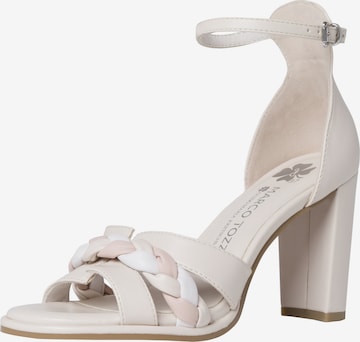 MARCO TOZZI Strap Sandals in Beige: front