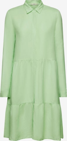 ESPRIT Shirt Dress in Green: front