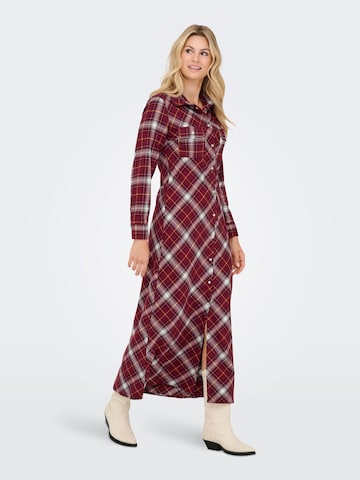 ONLY Kleid in Rot