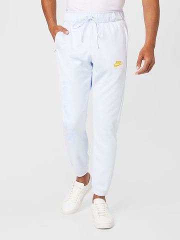 Tapered Pantaloni sportivi 'Air' di Nike Sportswear in blu: frontale