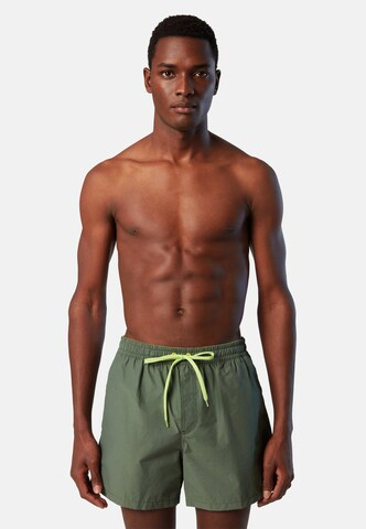 North Sails Board Shorts in Green: front