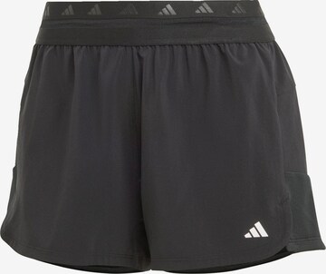 ADIDAS PERFORMANCE - Calças de desporto 'Hyperglam Pacer' em preto: frente