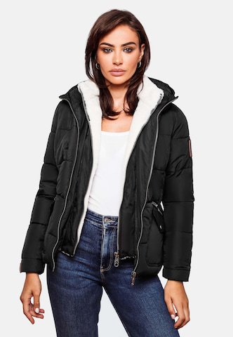 NAVAHOO Winter Jacket 'Megan' in Black