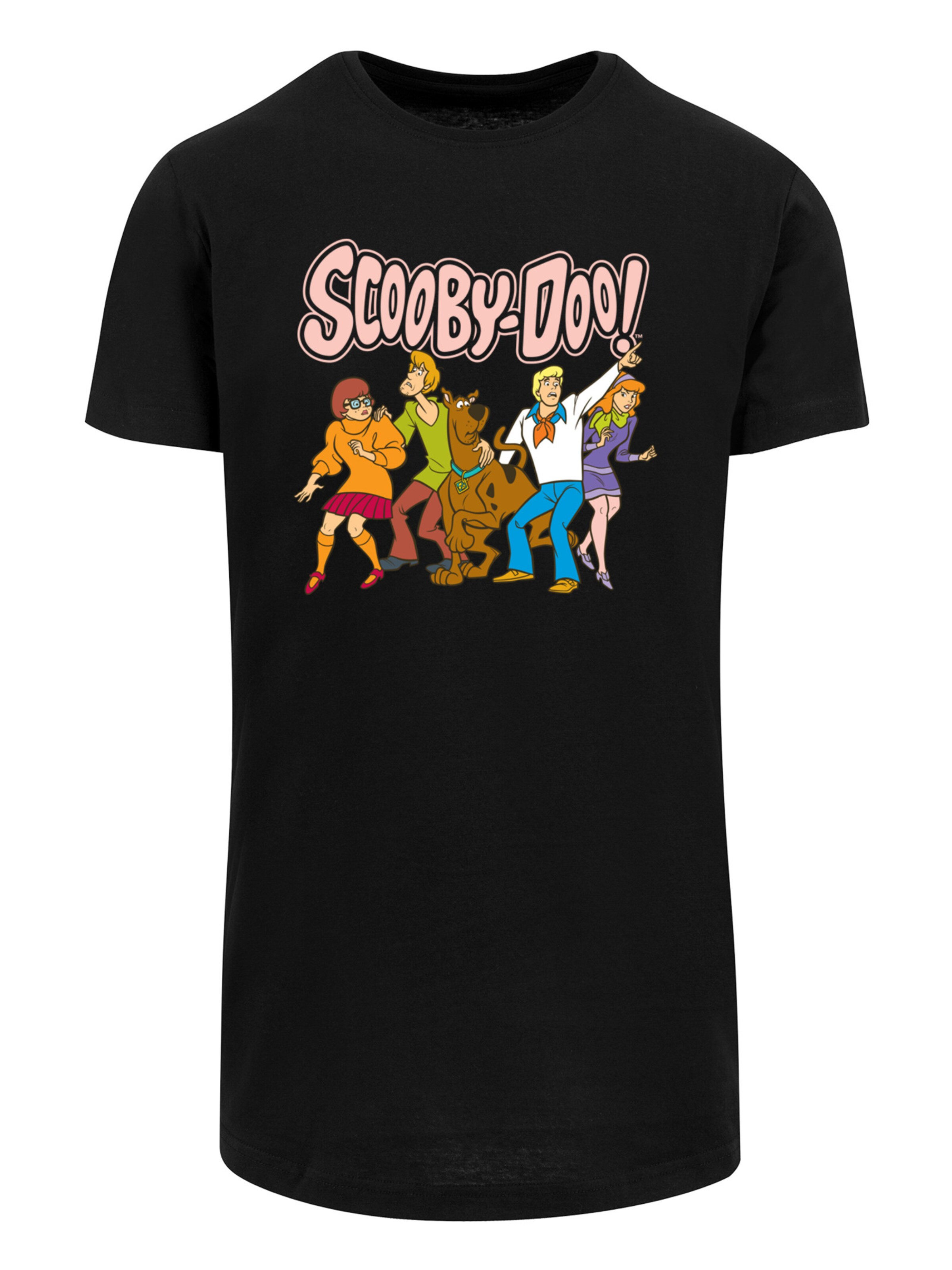 F4NT4STIC Shirt in Zwart: voorkant