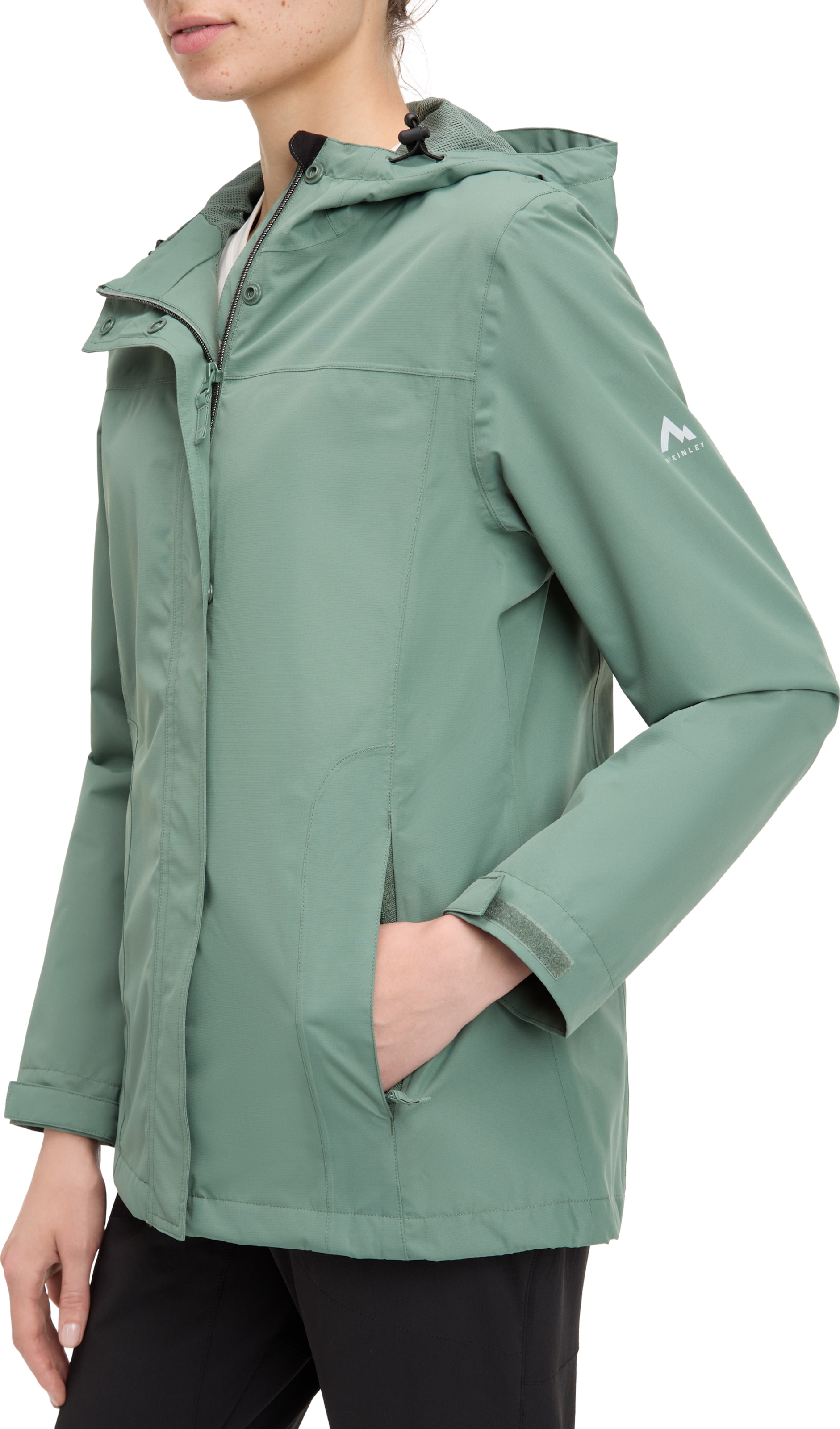MCKINLEY Outdoor Jacket 'Carlide' in Green