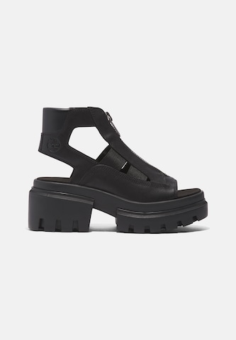 TIMBERLAND Sandals 'Everleigh Gladiator' in Black